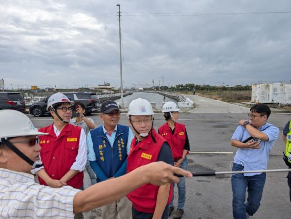 陳其邁市長巡察永安、茄萣、路竹三區防汛整備