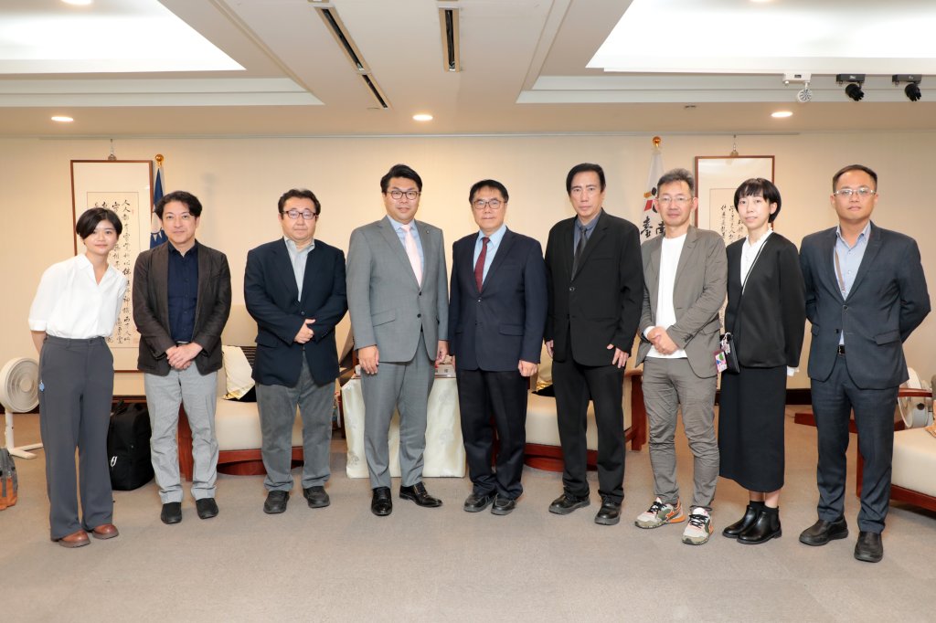 北海道美唄市櫻井恒市長拜會黃偉哲 深化觀光農產與教育合作