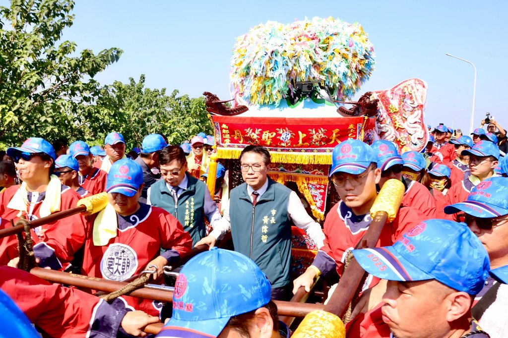 百年之後再度南巡！北港朝天宮「黑面三媽」主巡台南 黃偉哲說這不只是信仰，更是珍貴文化記憶