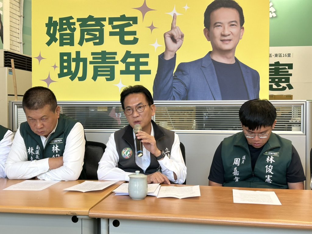 讓年輕人敢結婚敢生小孩！林俊憲端好菜 社宅租金減免、最久可住12年