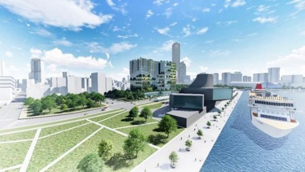 推動「高雄港新亞灣雙子星大樓開發案」亮點商案   打造高雄港灣智匯樞紐新地標