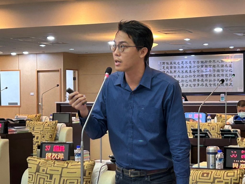 市議員李宗霖質詢黃偉哲 蘇丹紅毒雞蛋連環爆！市府應嚴格把關顧食安