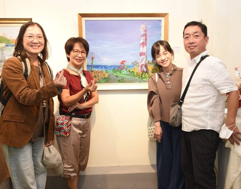 「畫筆送暖・大愛無疆」陳雅萍畫作巡禮 以藝術溫暖瑞復益智中心