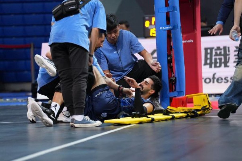  啟動綠色通道展現醫療公益力 高醫以專業守護球隊運動員 TPVL元年阿巴西膝傷