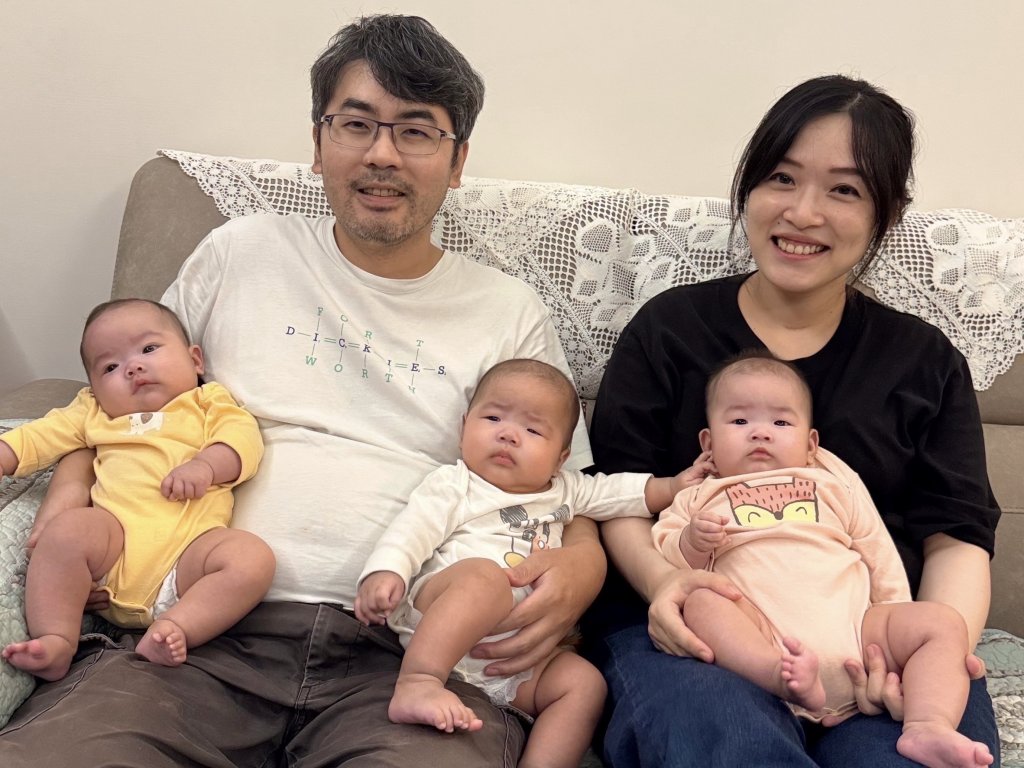 少子化浪潮下報喜！新竹夫妻喜獲三胞胎寶寶　醫婦幼團隊聯手守護母嬰安全
