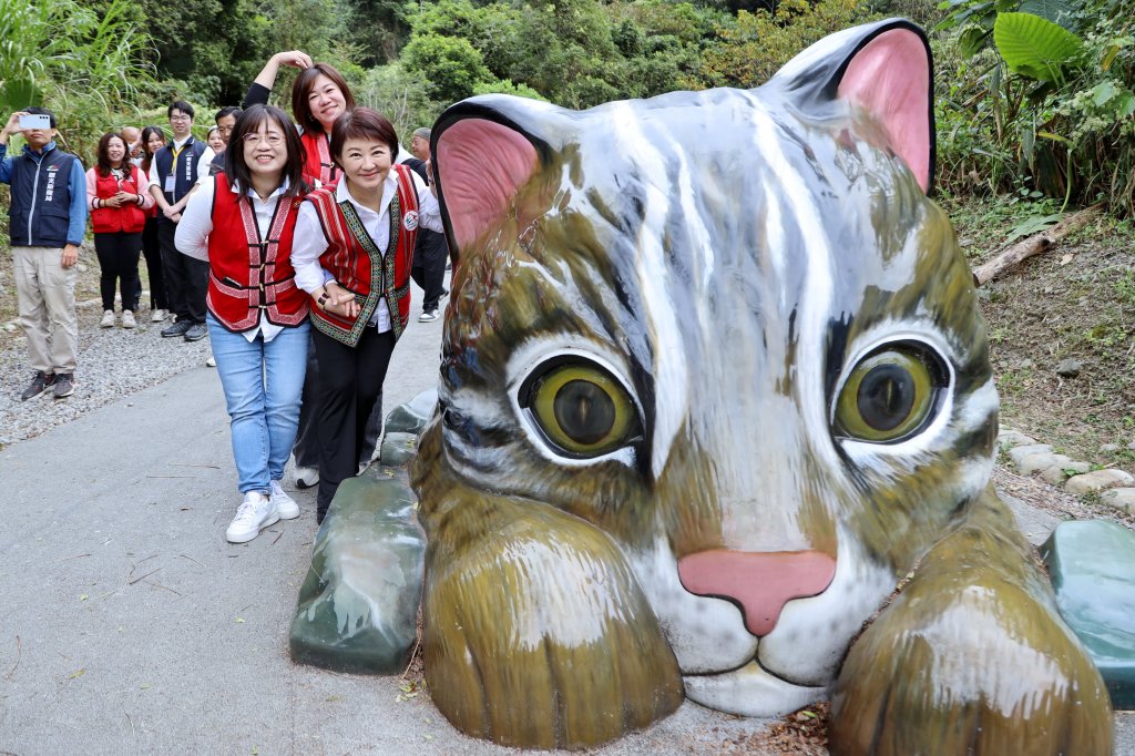 中市推和平區觀光新亮點   盧秀燕視察雪山坑步道提四大建設重點