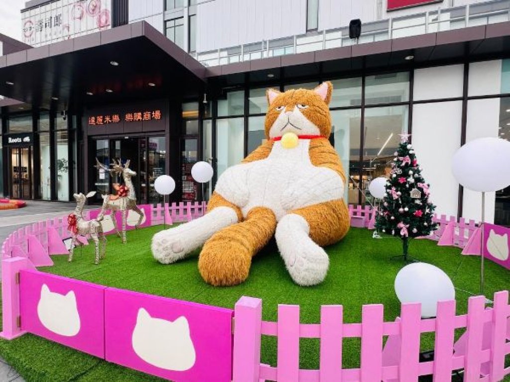 貓奴必衝 4米高原創人氣IP厭世「橘貓重重」高雄岡山樂購廣場重磅初登場
