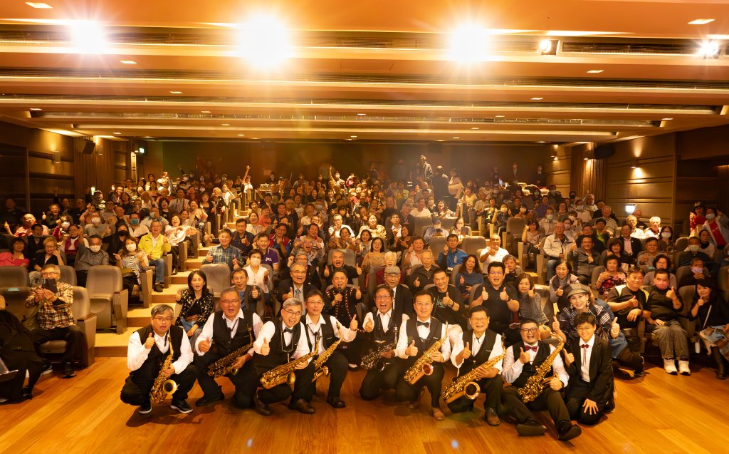 台南市立醫院舉辦薩克斯風音樂饗宴   胡笙大師獻藝感動全場