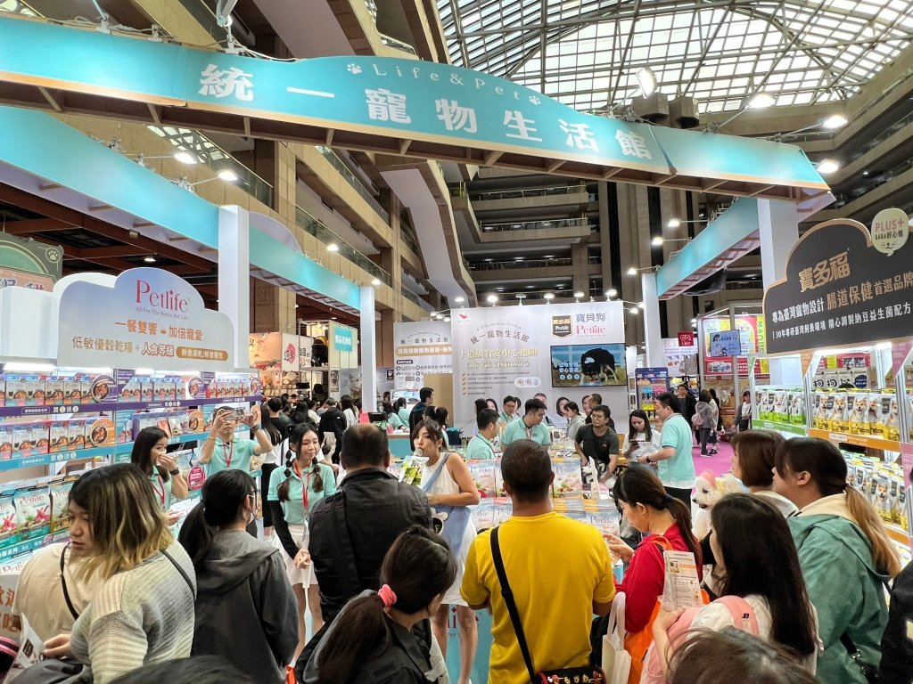 統一毛孩生活館進軍臺北寵物展！推出「機能優穀糧」照顧毛孩健康