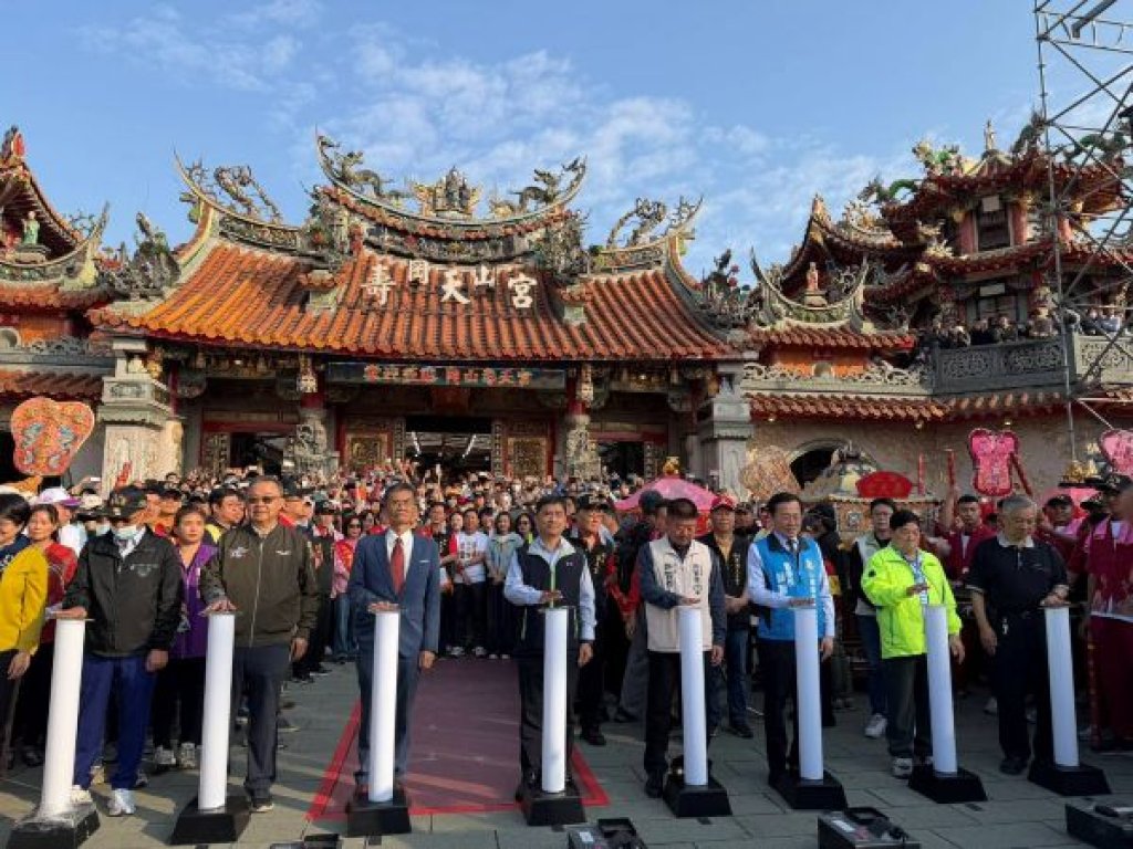 三山媽 x 白沙屯媽遶境吸引萬人 跨宗教支持成亮點