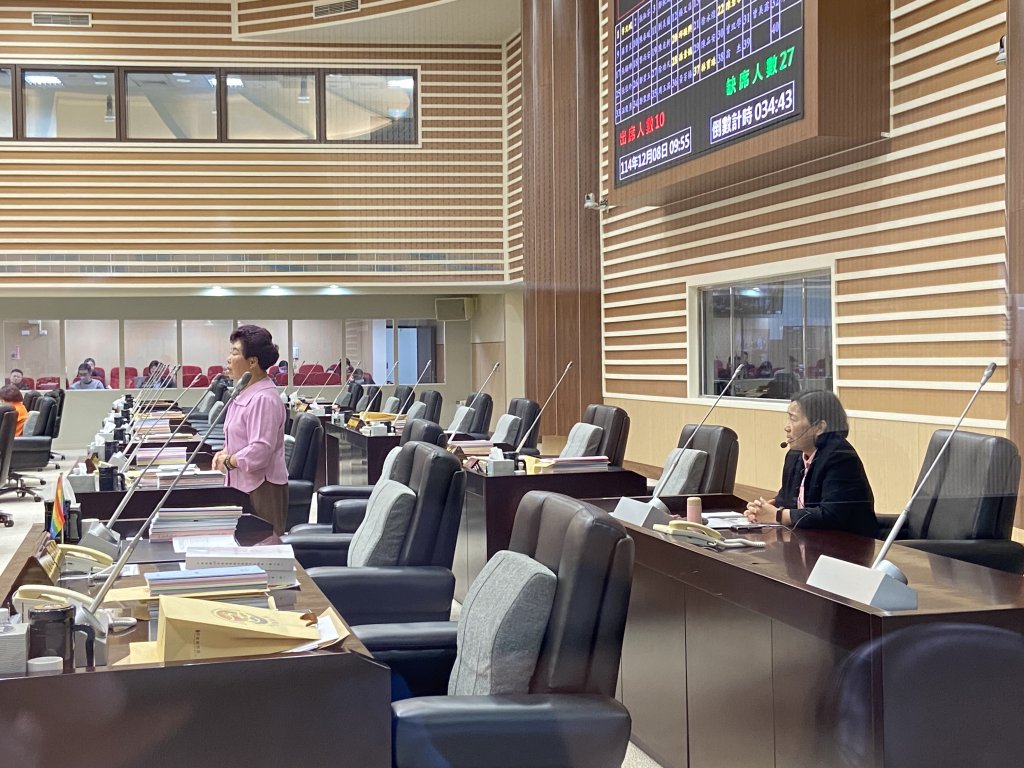 縣政總質詢最終場 聚焦農民補助、營養午餐與交通建設　鍾東錦：讓縣政一天比一天更好