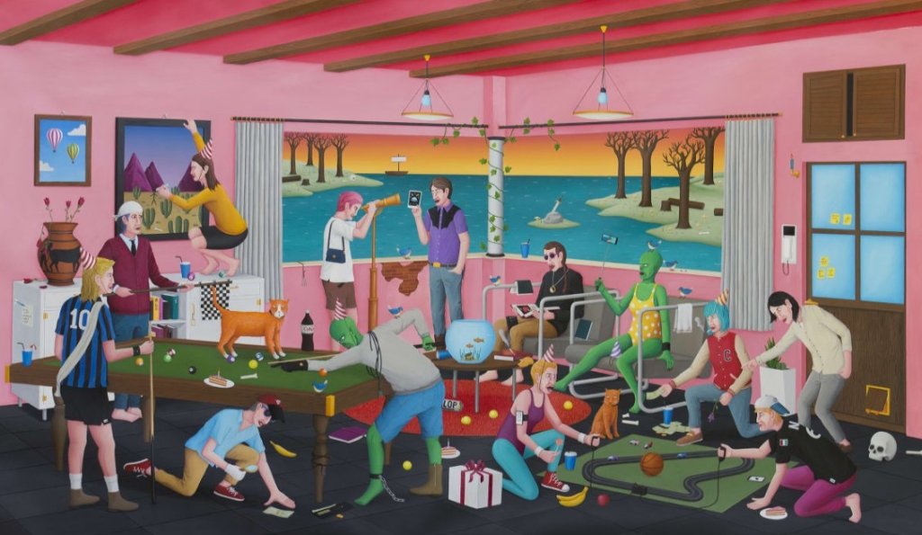 當世界的藝術軌跡悄悄交會！ 玲廊滿藝與丁丁藝術跨國聯展 展開一場跨地域的美學對話