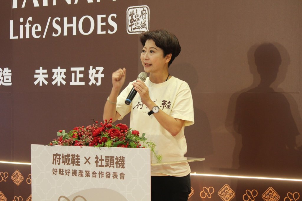 陳亭妃承諾當上市長後 台南除了有高科技，也要發展傳統產業的特色