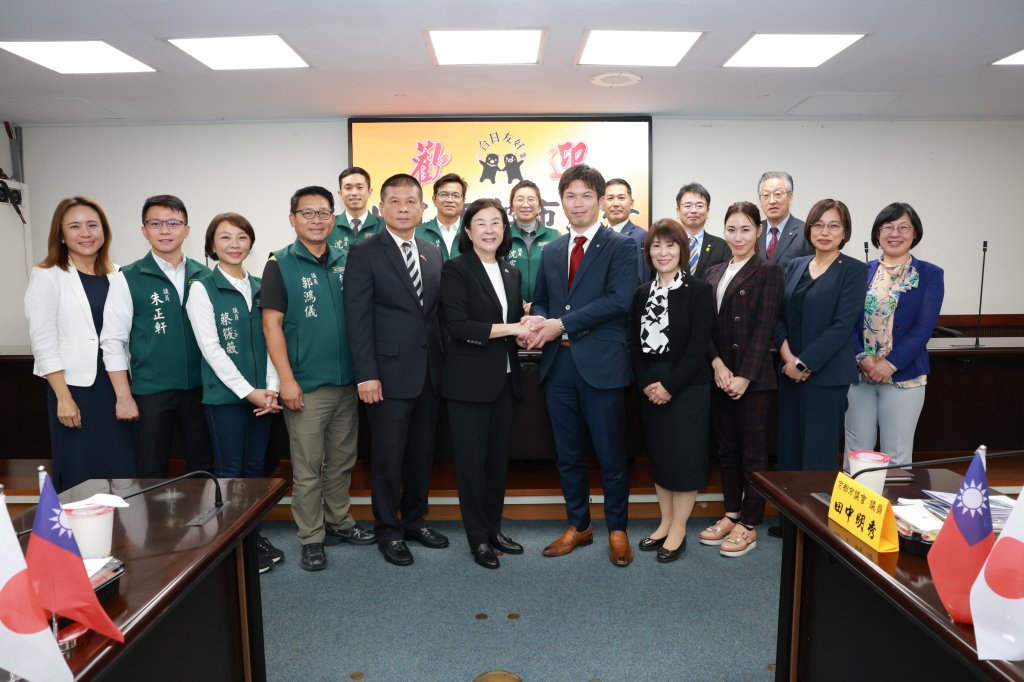 日本姐妹會京都市議會訪問團拜會台南市議會 深化交流共話合作