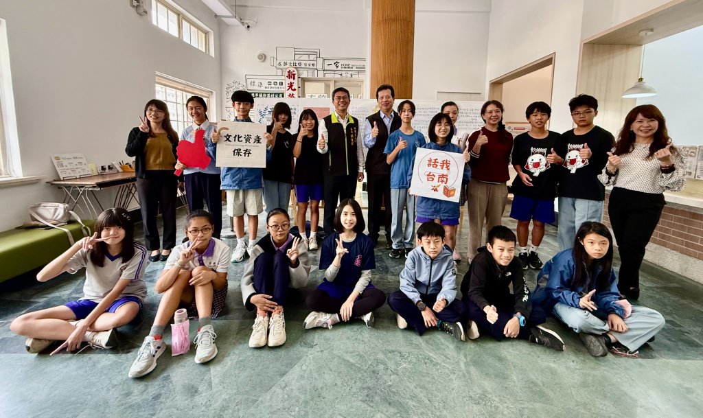 建興國中「話我台南：青春手寫」成果展 即日起在中西區圖書館展出