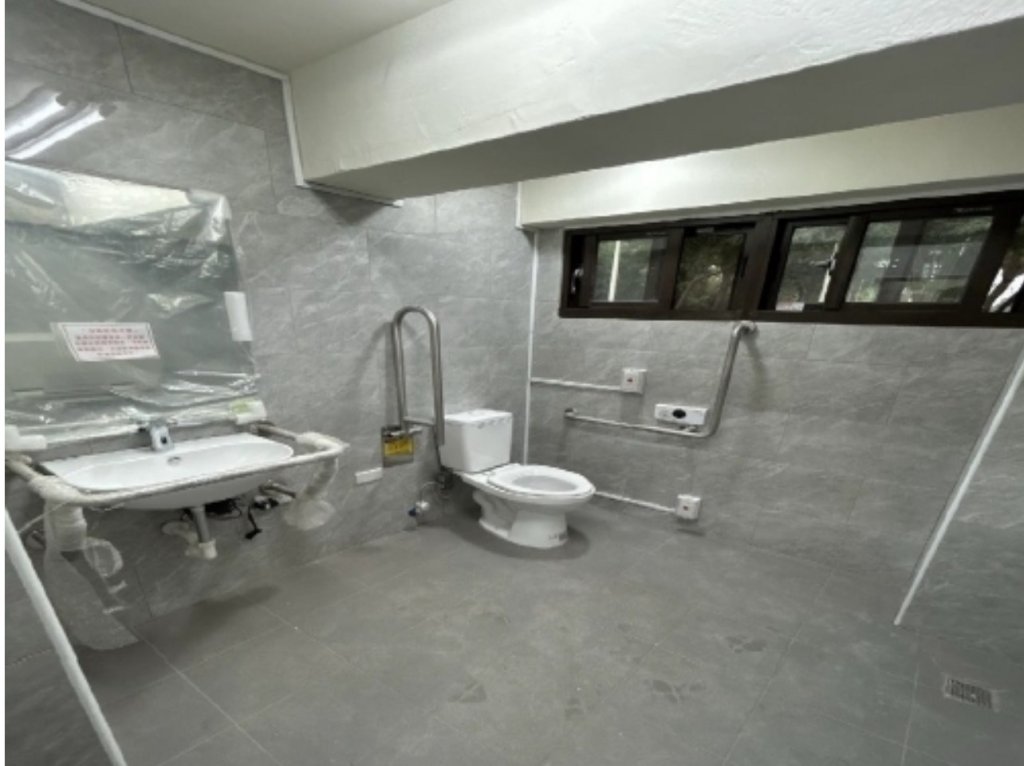 大園客運園區公三公園廁所已完工全新設施啟用