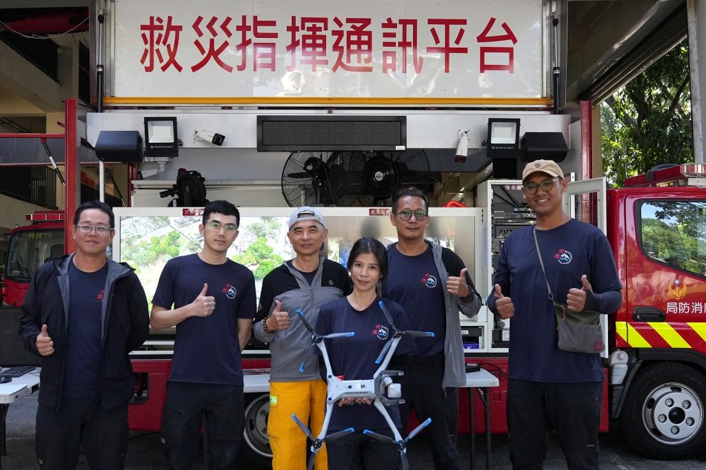無人機3D建模助花蓮救災　屏縣府消防局明年將增購4台