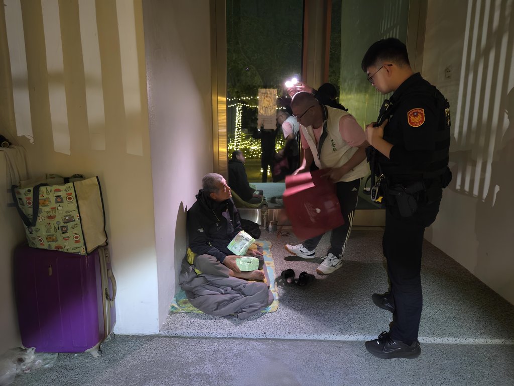 台南市社會局關心街友人身安全 啟動街友大普查守護基本權益