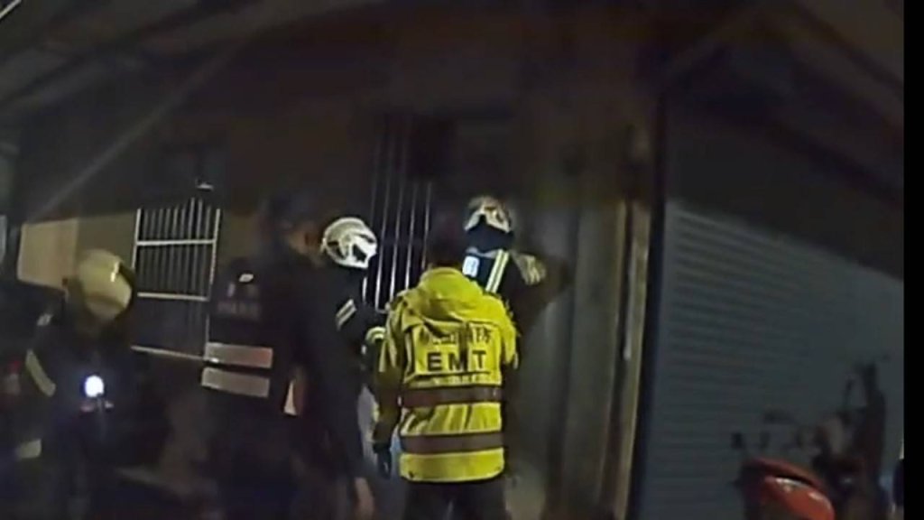 深夜呼救聲熱心民眾報警 警消合力破窗救人