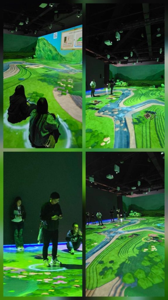 科工館打造數位分身，體驗韌性家園 16部專業投影設備展現「共／生 互動劇場」