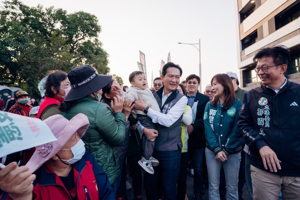 大溪北大團結！前中央首長及不分區立委郭昱晴都南下相挺林俊憲