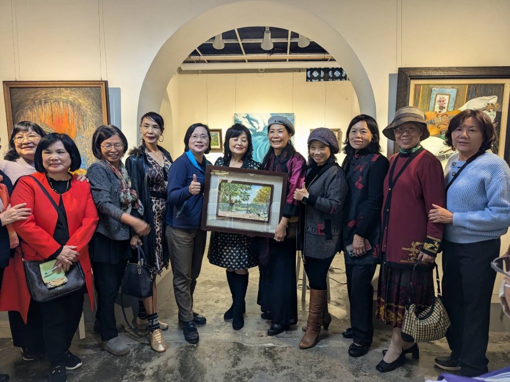 愛與生活藝術李盈瑩創作個展即日起在吳園藝文中心公會堂展出