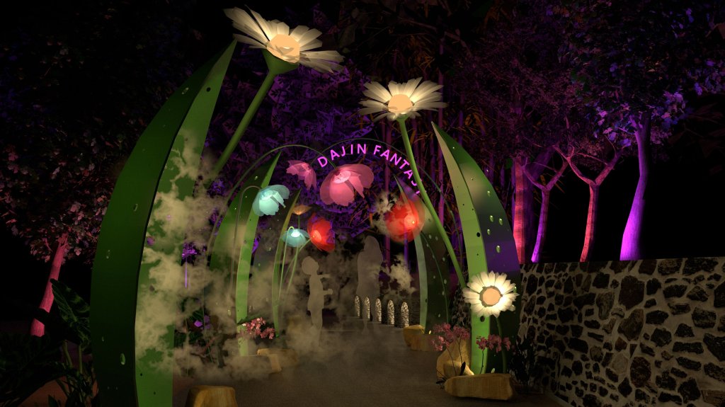 2026奇幻大津重磅回歸　2/3起夜遊大津瀑布夢幻登場