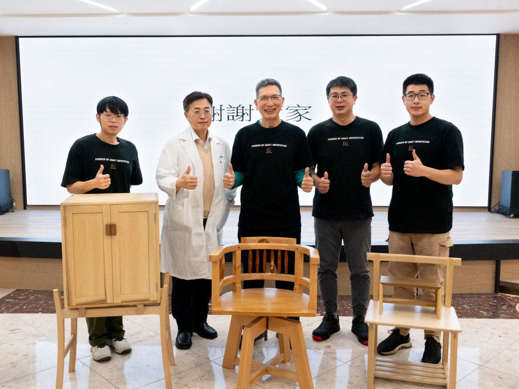 以醫療專業實踐資源再利用　黎永康醫師延續牙齒與木作的第二生命