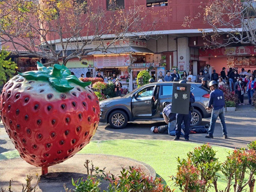 防搶護財迎新年  大湖警分局攜手農會辦理演練