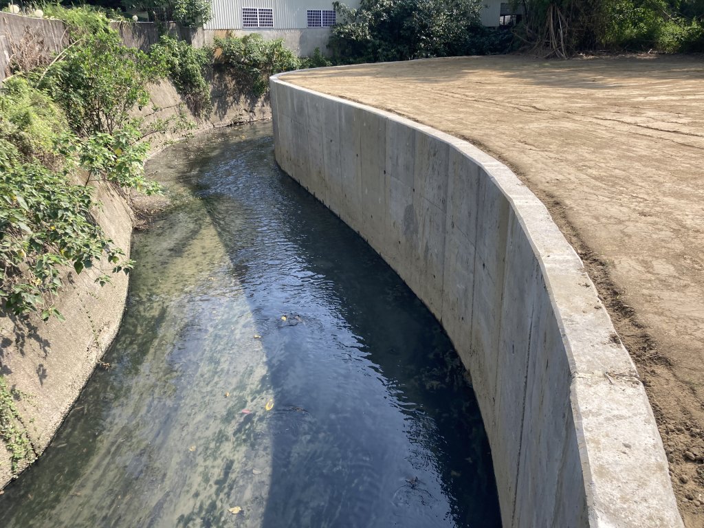 歸仁區仁德排水護岸災後復建完成 已提升結構穩定性，強化防洪安全