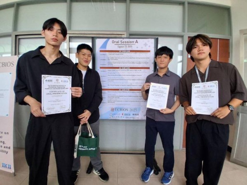 電機專業域對接醫療　入選多項獎項獲肯定 義守大學電機系開啟學子職涯多元出路