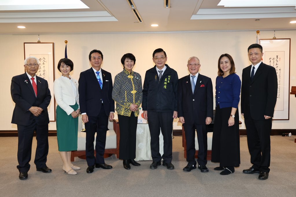 大阪市議會日台友好議員連盟拜會南市府 盼開創台南、大阪合作新格局