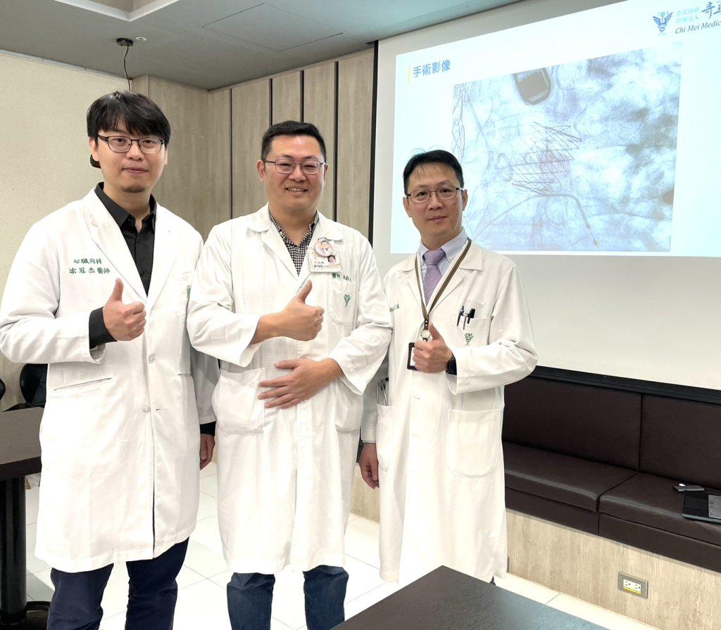 奇美醫院經心尖TAVI成功治療純重度主動脈瓣閉鎖不全高難度個案