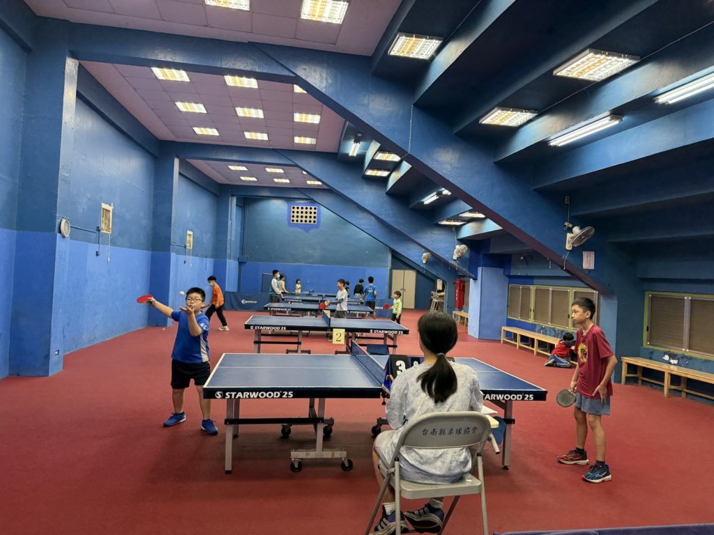 南瀛桌球協會深耕新營 學生桌球冬令營寒假正式開跑