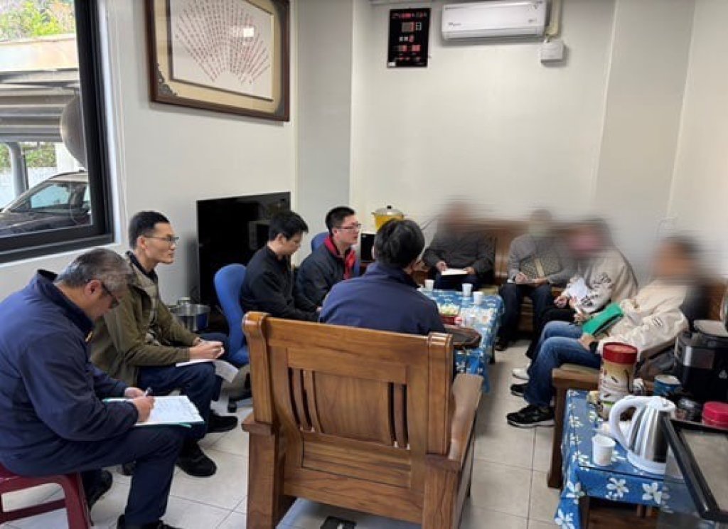 頭份警分局期前會勘｜春節暢遊超安心