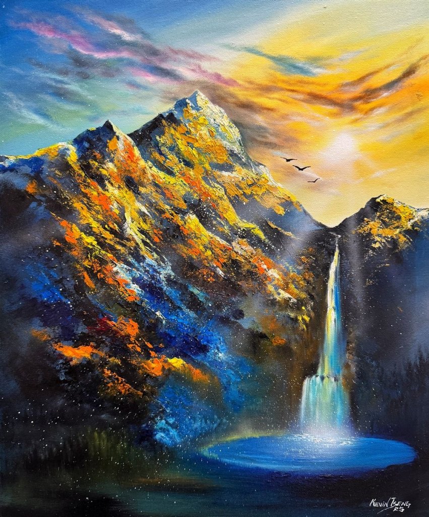 風水入畫！祥瑞成境-玲廊滿藝攜手曾啟文《啟緣文旅》在太子文旅登場