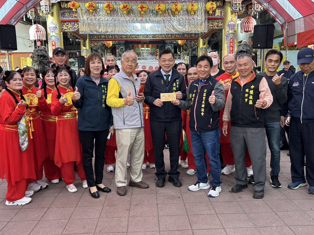 金馬伍吉慶新春 北區公所與開基玉皇宮攜手舉辦春聯揮毫暨鎮北學堂成果展  