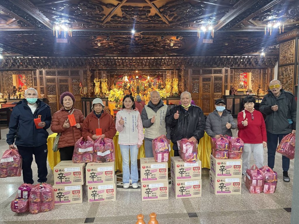 歲末傳愛、寒冬送暖 桃園市德修宮慈善文教基金會　捐贈82萬2千元關懷274戶弱勢家庭