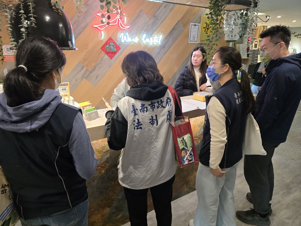 保障旅客住宿權益 南市府持續強化旅宿管理與市場透明機制