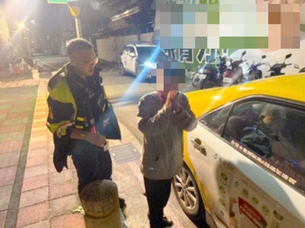 大同警即時比對協尋資料   迅速協助失智迷途長者平安返家