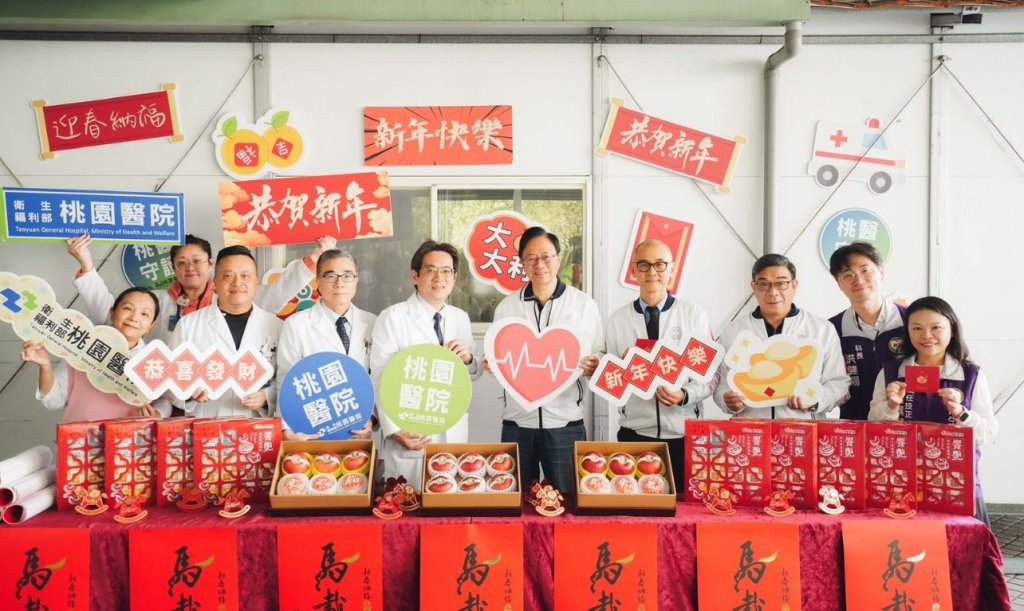 張善政春節慰勞急救責任醫院　感謝醫護全年無休守護市民健康