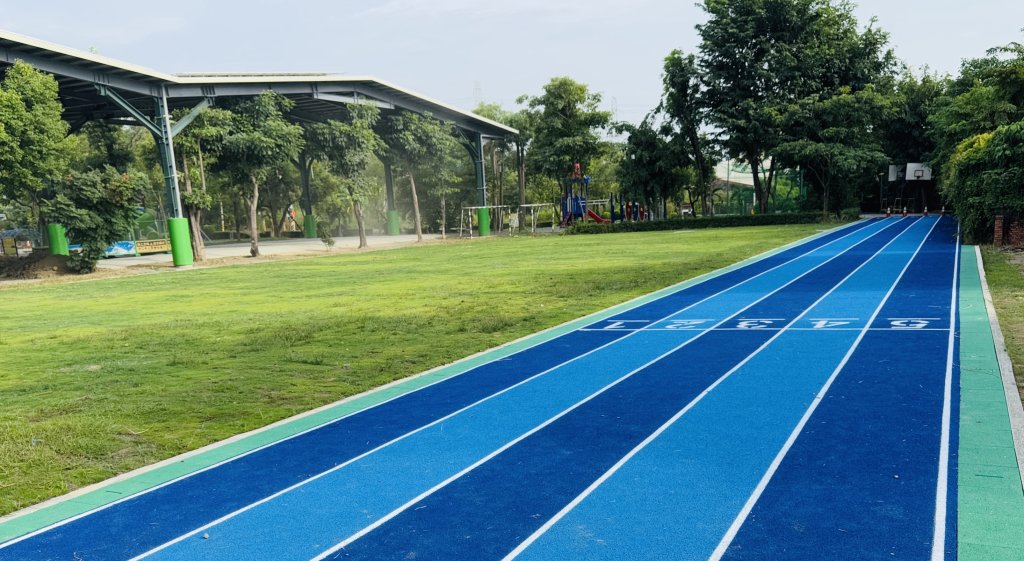 體育局協助爭取中央補助398萬元 完成偏鄉草地操場PU跑道建置