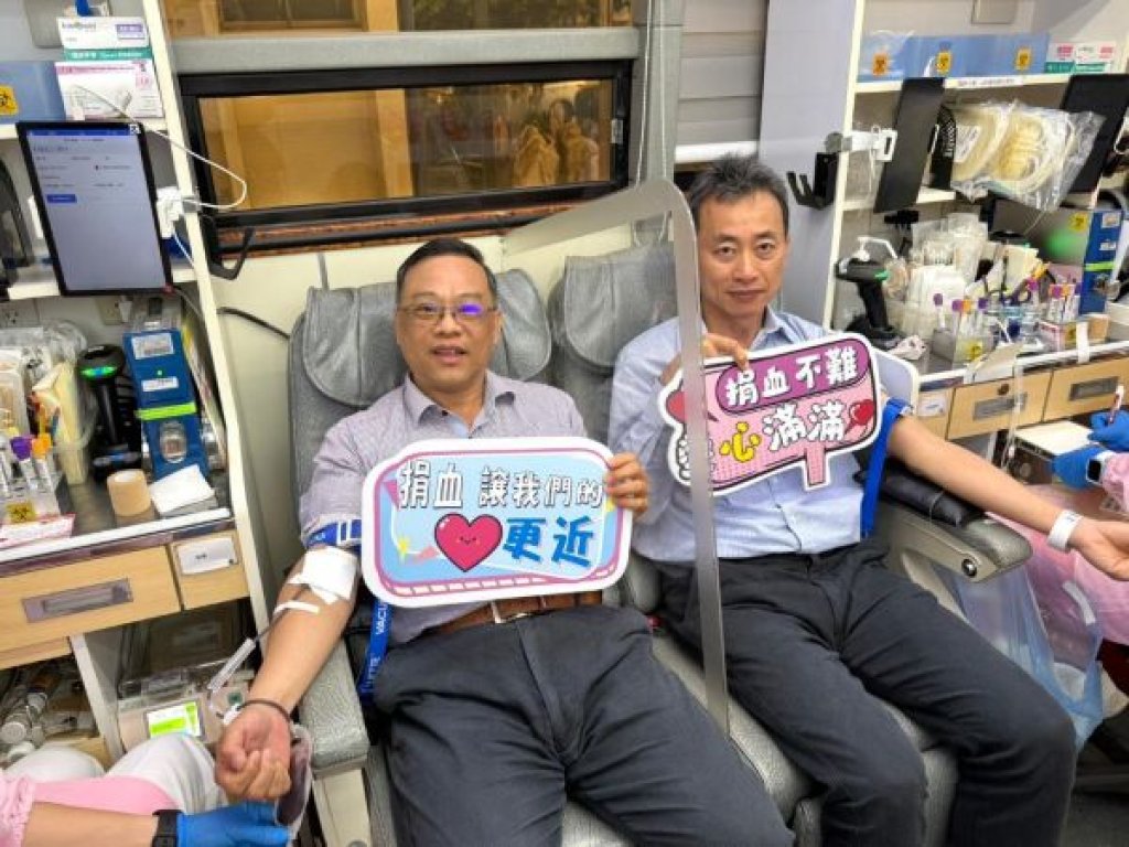  中油公司大林煉油廠 捐贈熱血守護生命 募集141袋，共35,250C.C血液