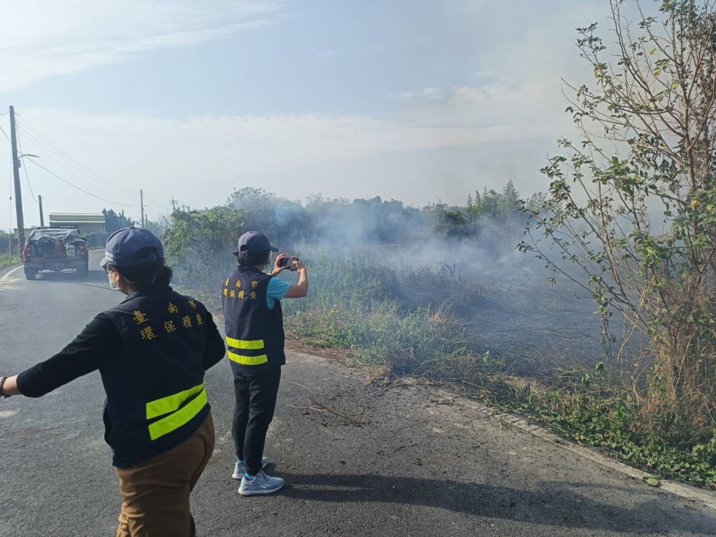 春節嚴查環境污染不鬆懈 南市環保局過年期間受理387件陳情案