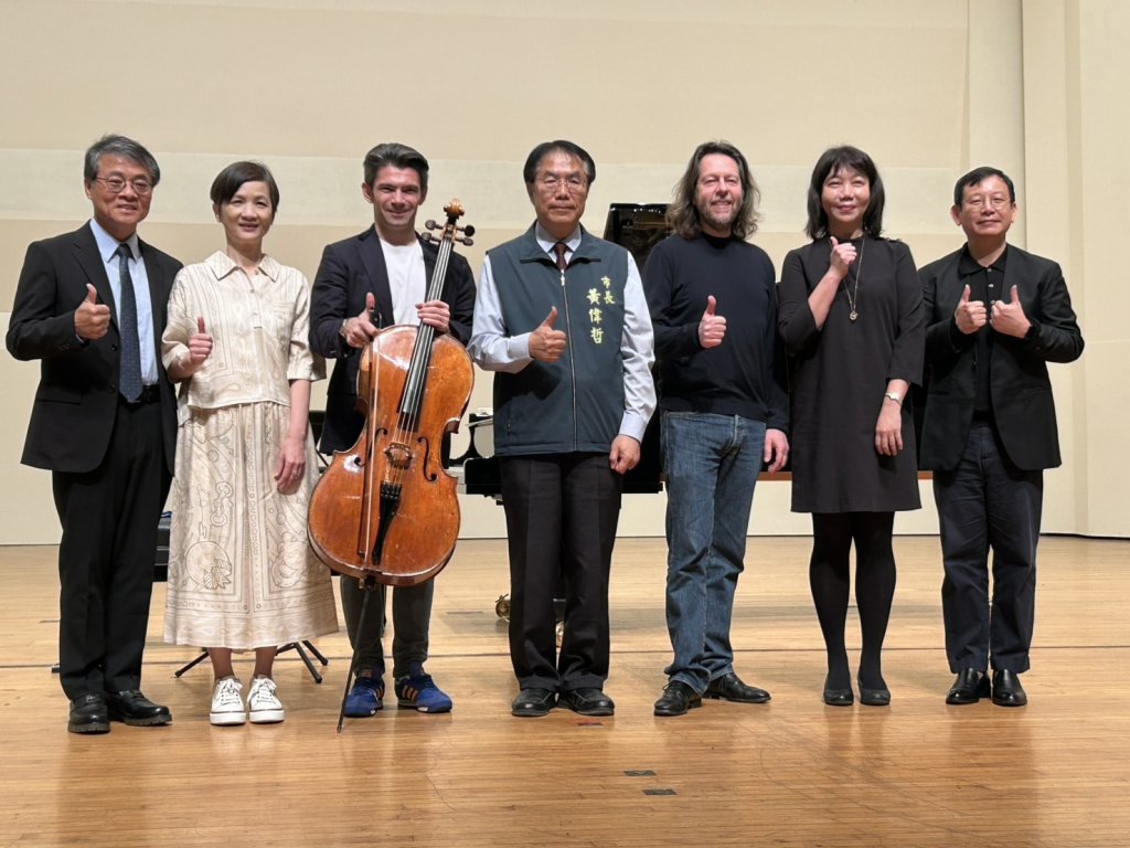 2026台南國際音樂節盛大開幕 黃偉哲搶先聽國際巨星卡普松領銜揭序曲