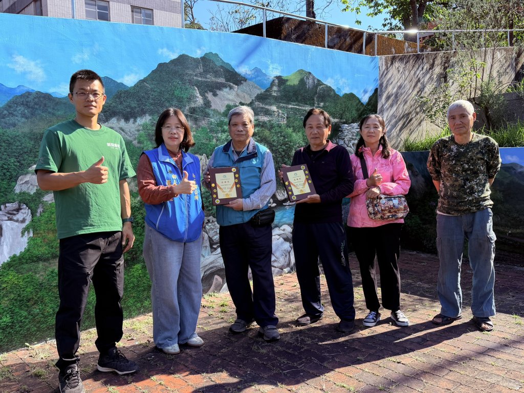 「南庄山水圖」彩繪完工 ｜打造地方新亮點