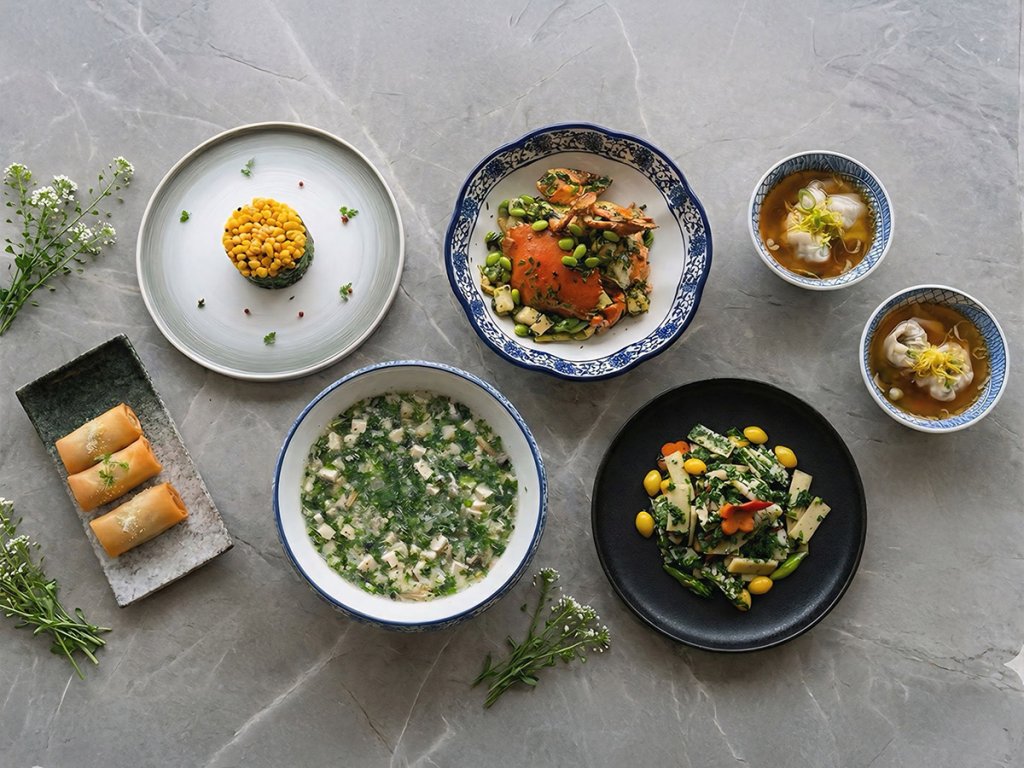 台南遠東香格里拉醉月樓推春季主題菜單 以薺菜為核心，聚焦江南時令食材與傳統技法