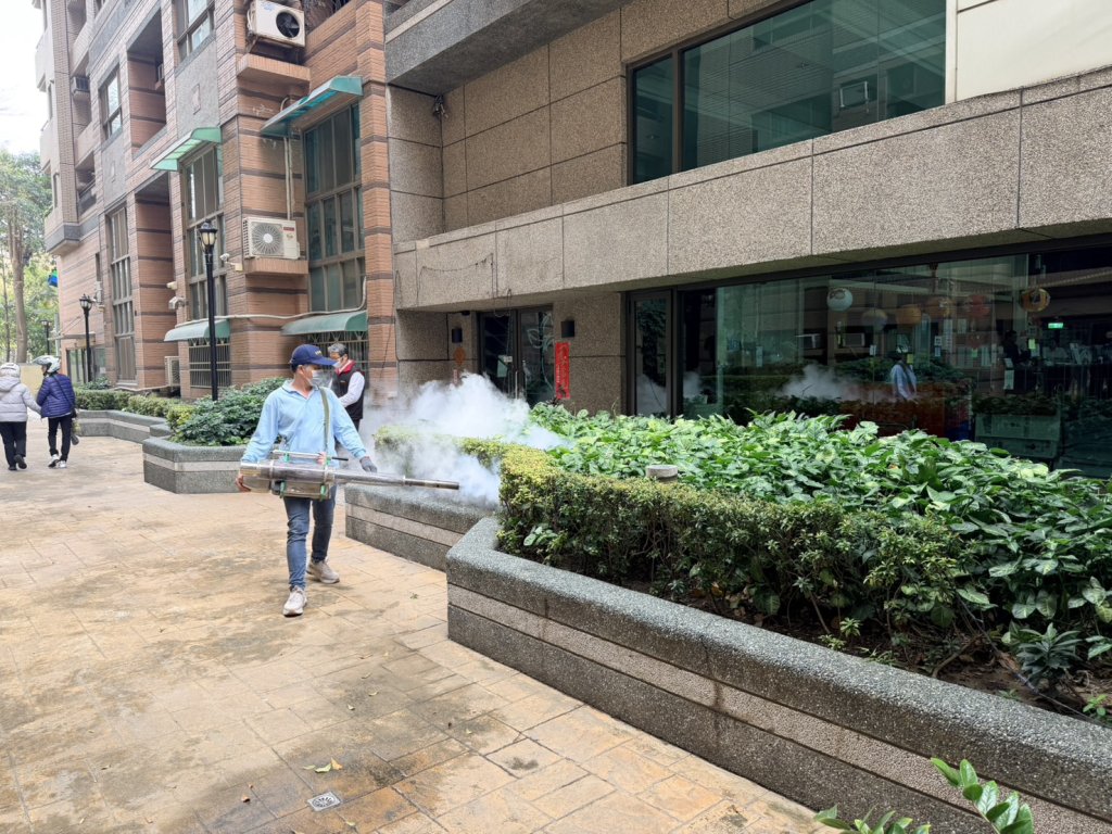 驚蟄後氣溫回升 北區公所啟動環境衛生消毒遏止登革熱等傳染病