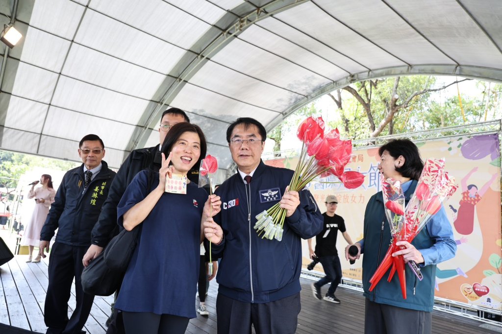 黃偉哲出席婦女節活動 宣揚南市推動性別平權決心