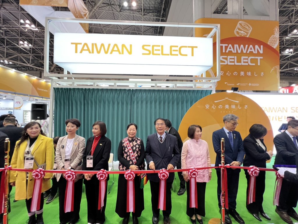 臺南味到日本全球發光 黃偉哲到東京食品展推廣百項商品